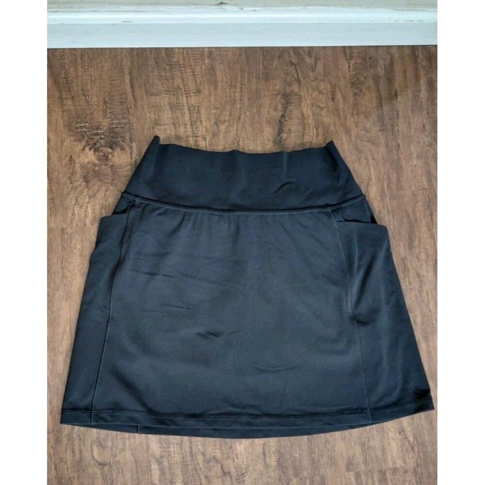 Athleta Active Black Skort Size S/P Built In Shorts Sporty Athleisure Golf
